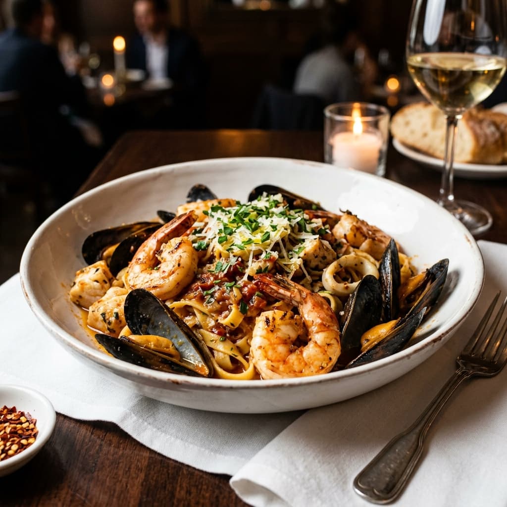 Fettuccini Pescatore